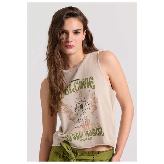 Funky Buddha Γυναικεία αμάνικη μπλούζα Funky Buddha Γυναικεία αμάνικη μπλούζα